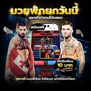 เว็บแทงมวยไทย
